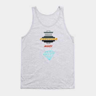 Pressure Makes Diamonds Tank Top